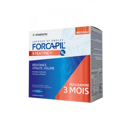 Forcapil Keratin+ Hajerősítő 180 db