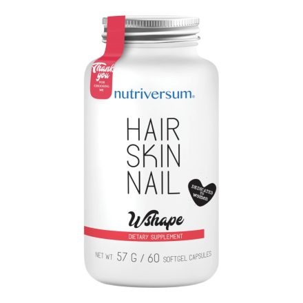 Hair Skin Nail - 60 kapszula - WSHAPE - Nutriversum